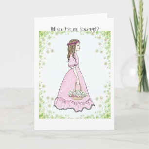 flowergirl invitation