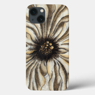 Flowerhead Fresco on Tan Background iPhone 13 Case