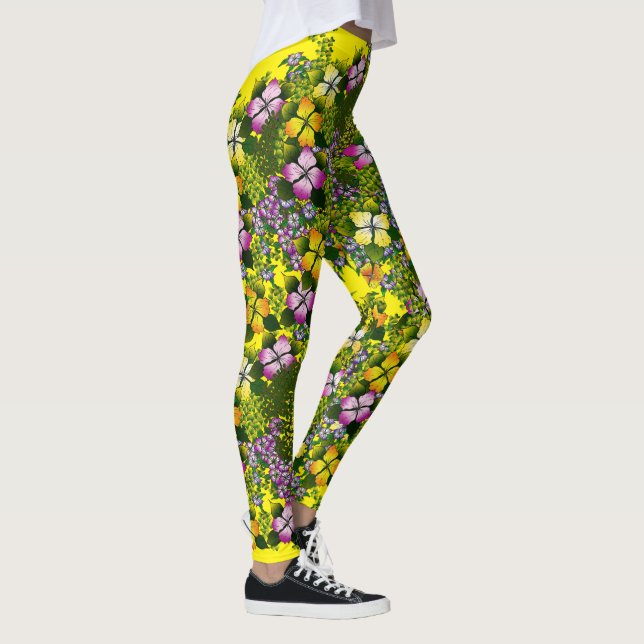 Flowering Bouquet Leggings (Right)