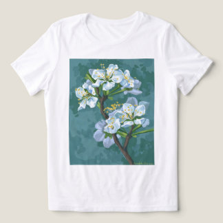 Flowering branch of the apple tree Tri-Blend shirt