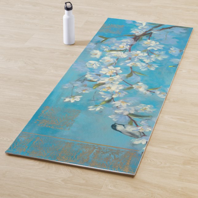 Flowering Branches Yoga Mat (In Situ)