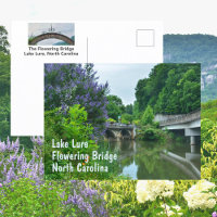 Flowering Bridge Lake Lure North Carolina Photo