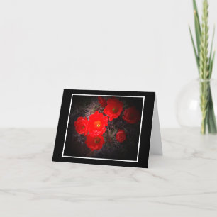 Flowering Cactus No Verse Card