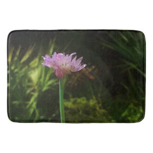 Flowering Chives and Palmetto Bath Mat