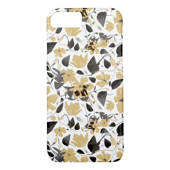 Flowering Clematis Vine Watercolor Case-Mate iPhone Case (Flowering Clematis Vine Watercolor Case-Mate iPhone Case from Studio Posies. )