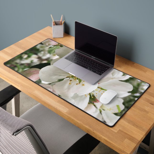 Flowering Crabapple Desk Mat (Office 2)