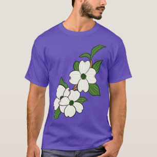 Flowering Dogwood North Carolina State Flower T-Shirt