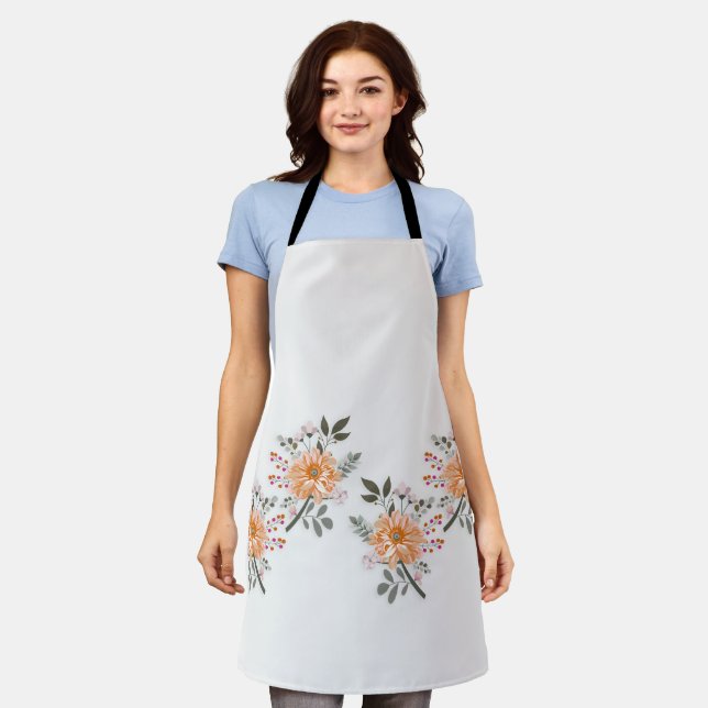 flowering duet apron (Worn)