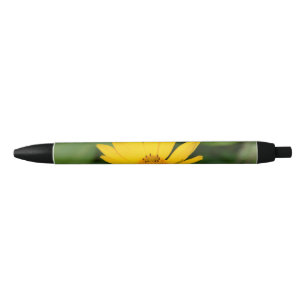 Flowering False Sunflower Black Ink Pen