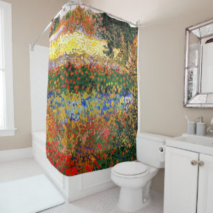 Flowering Garden by Van Gogh Shower Curtain