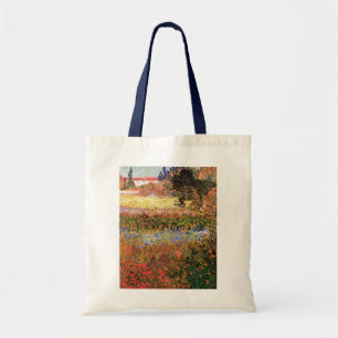 Flowering Garden by Vincent van Gogh Tote Bag