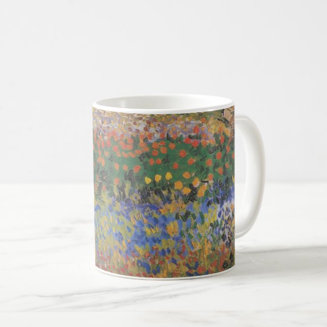 Flowering Garden - Vincent van Gogh Coffee Mug (Front Right)