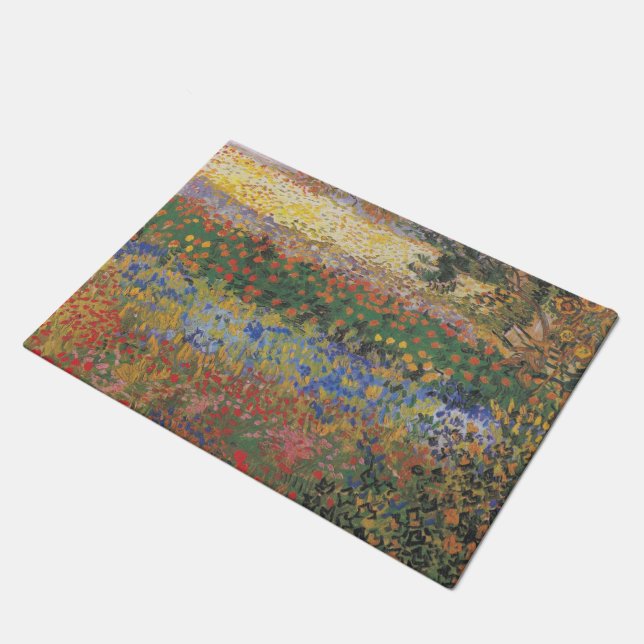 Flowering Garden - Vincent van Gogh Doormat (Angled)
