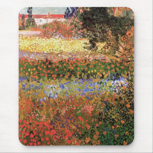 Flowering Garden,Vincent van Gogh. Mouse Mat