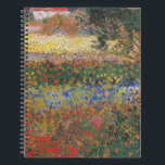 Flowering Garden - Vincent van Gogh Notebook<br><div class="desc">Flowering Garden - Vincent van Gogh</div>