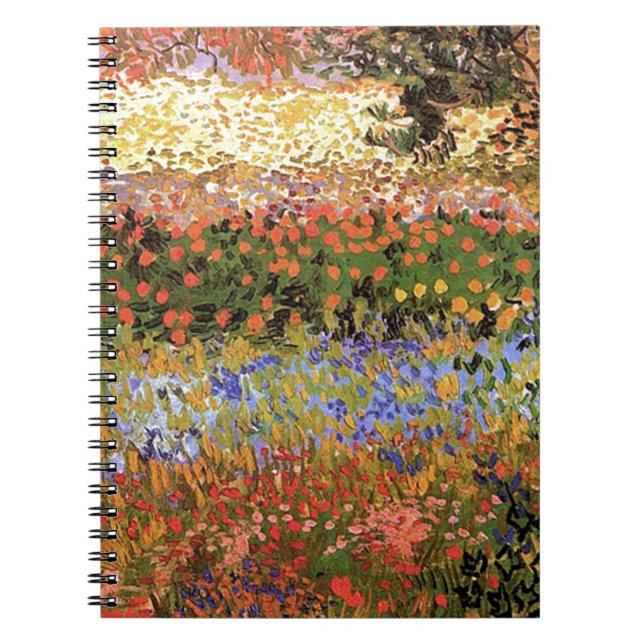 Flowering Garden,Vincent van Gogh. Notebook (Front)