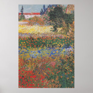 Flowering Garden - Vincent van Gogh Poster