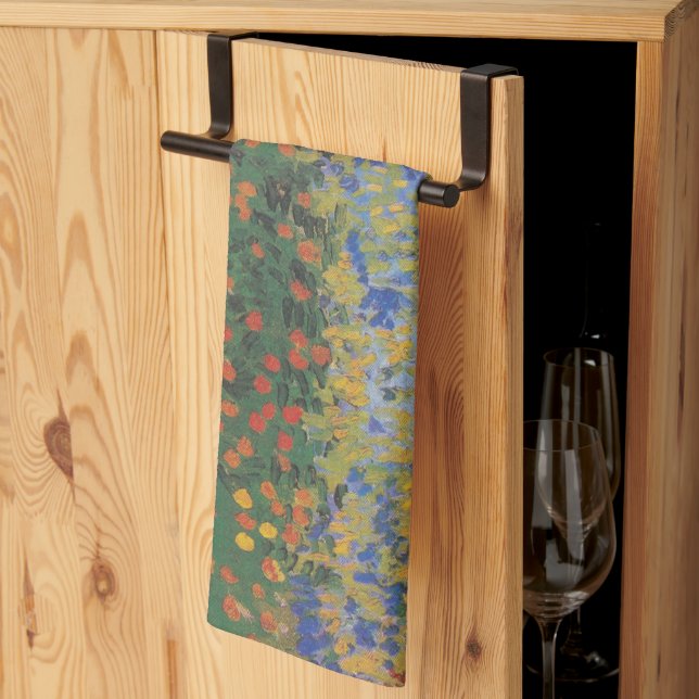 Flowering Garden - Vincent van Gogh Tea Towel (Thirds Fold)