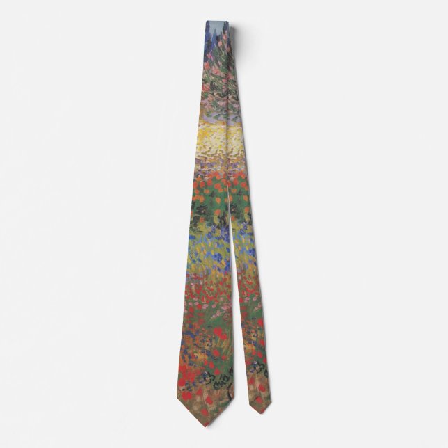Flowering Garden - Vincent van Gogh Tie (Front)