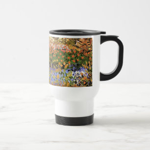 Flowering Garden,Vincent van Gogh. Travel Mug