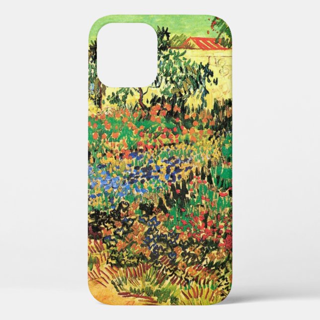 Flowering Garden with Path by Vincent van Gogh Case-Mate iPhone Case (Back)