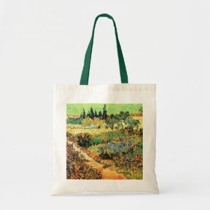 Flowering Garden with Path by Vincent van Gogh Tote Bag