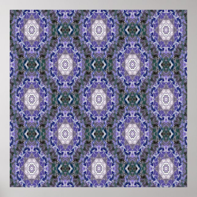 Flowering Mandalas.... Poster (Front)
