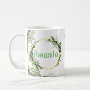 Flowering Olive Tree Branches  Coffee Mug