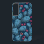 Flowering opuntia samsung galaxy case<br><div class="desc">I'd drawn opuntia cactus in my sketchbook,  then redrew and coloured them in Illustrator to make a pattern.</div>