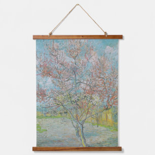 Flowering Peach Tree Hanging Tapestry