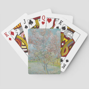 Flowering Peach Tree Playing Cards
