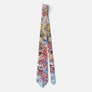 Flowering Peach Tree, Van Gogh Tie