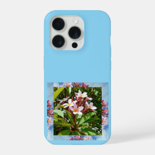 Flowering Pink Frangipani Tree, iPhone 15 Pro Case