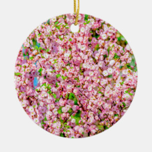 Flowering Plum Ceramic Tree Decoration