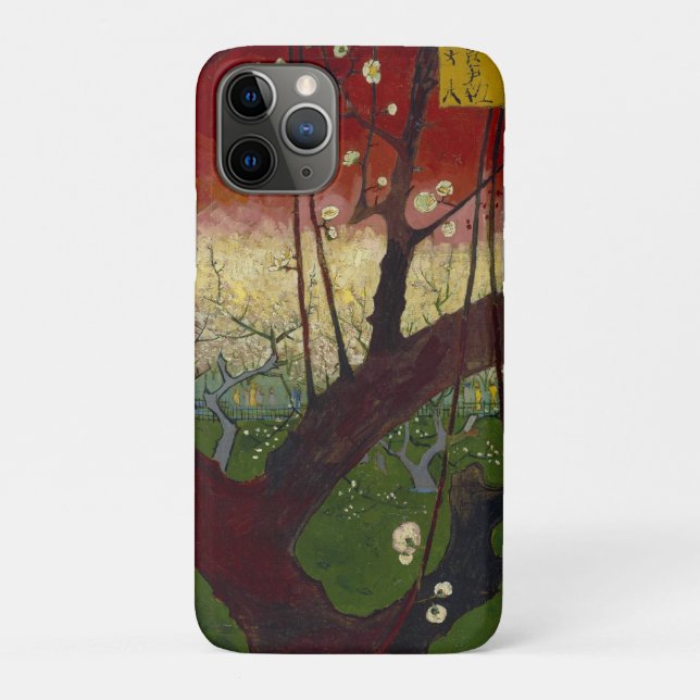 Flowering plum tree Case-Mate iPhone case (Back)