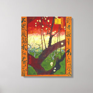 Flowering Plum Tree (Hiroshige) Van Gogh Fine Art Canvas Print