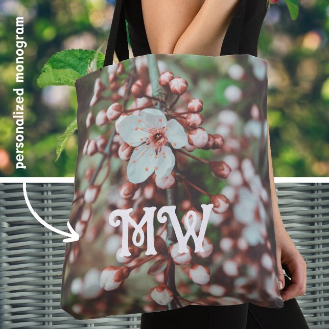 Flowering Plum Tree  Tote Bag (Creator Uploaded)