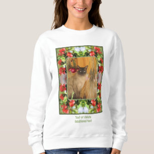 Flowering Quince Blossoms Create Your Own Photo Sweatshirt