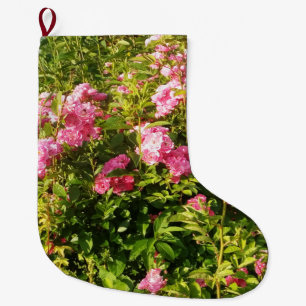 Flowering Rosarium Large Christmas Stocking