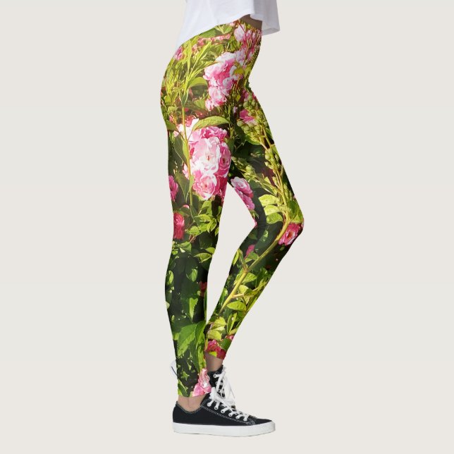 Flowering Rosarium  Leggings (Right)