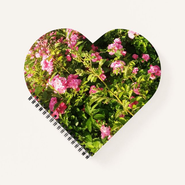 Flowering Rosarium  Notebook (Front)
