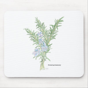 Flowering Rosemary Mouse Mat