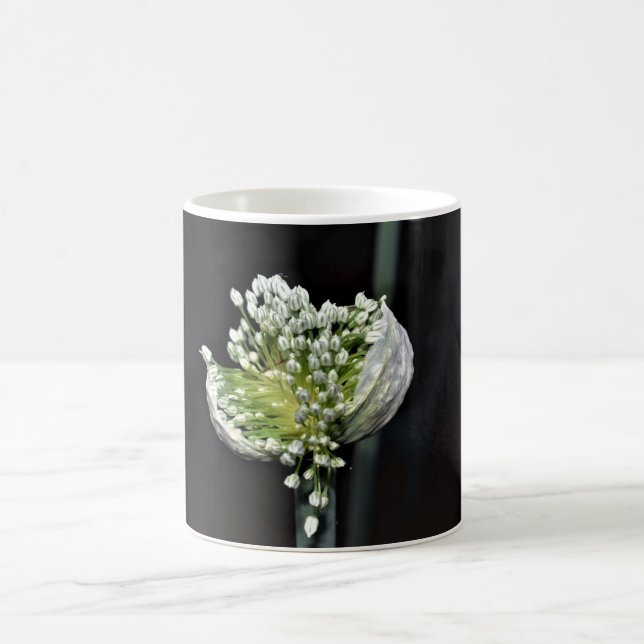 Flowering Spring Onion Coffee Mug (Center)