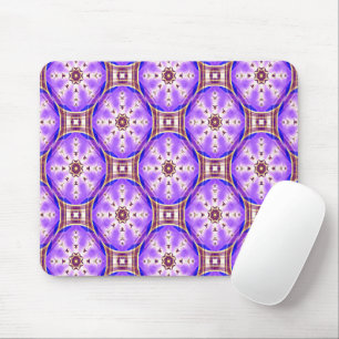 Flowering Tartan Stars... Mouse Mat