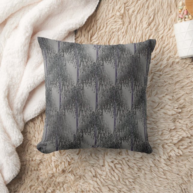 Flowering Tree Abstract Pattern Cushion (Blanket)