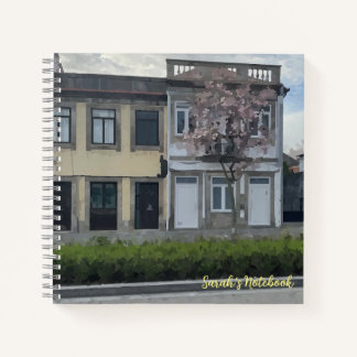Flowering Tree Spiral Notebook Customisable