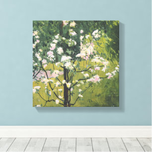 Flowering Trees Kolo Moser Canvas Print
