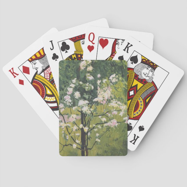 Flowering Trees | Kolo Moser Playing Cards (Back)