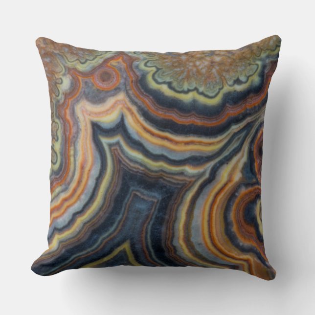 Flowering tube onyx cushion (Front)