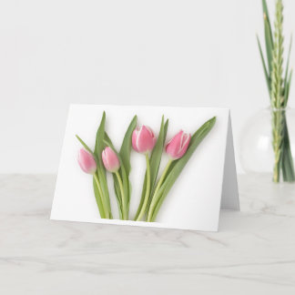 Flowering Tulips Card